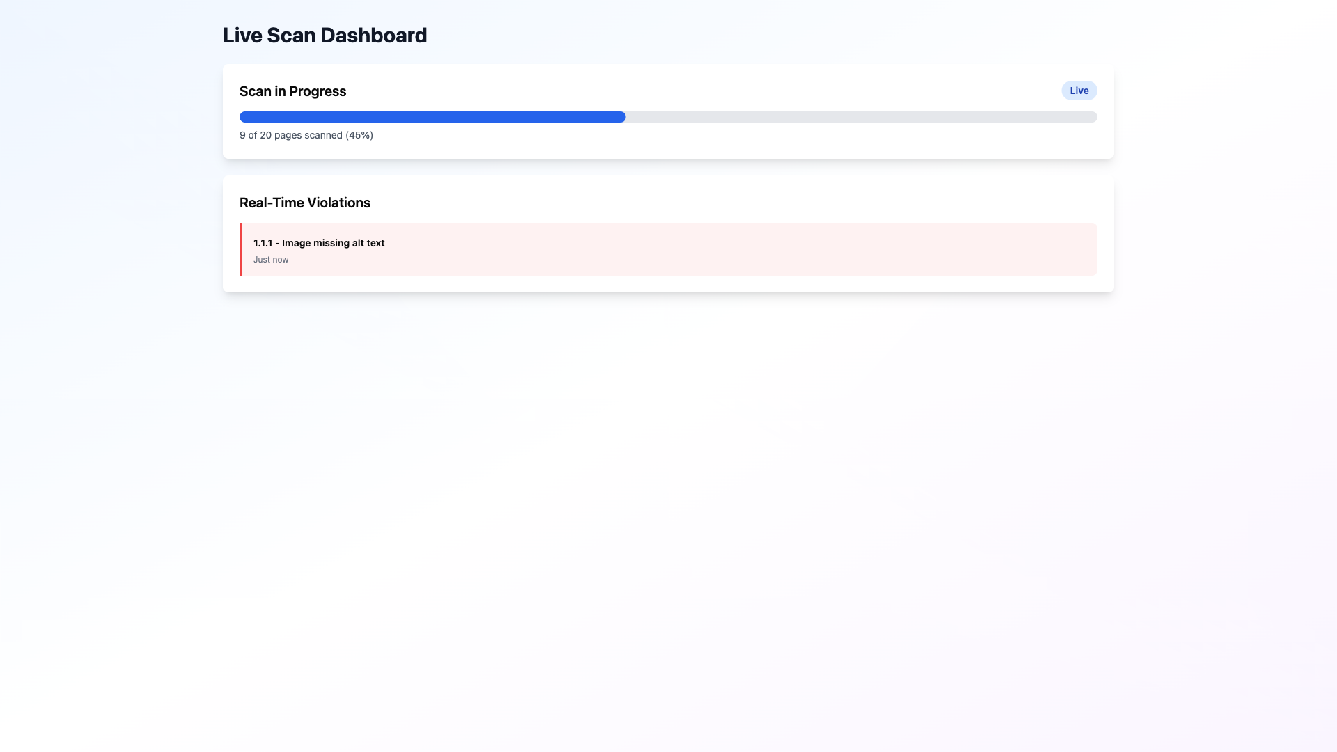 Screenshot 1 for Chapter 3: Real-Time Compliance Monitoring